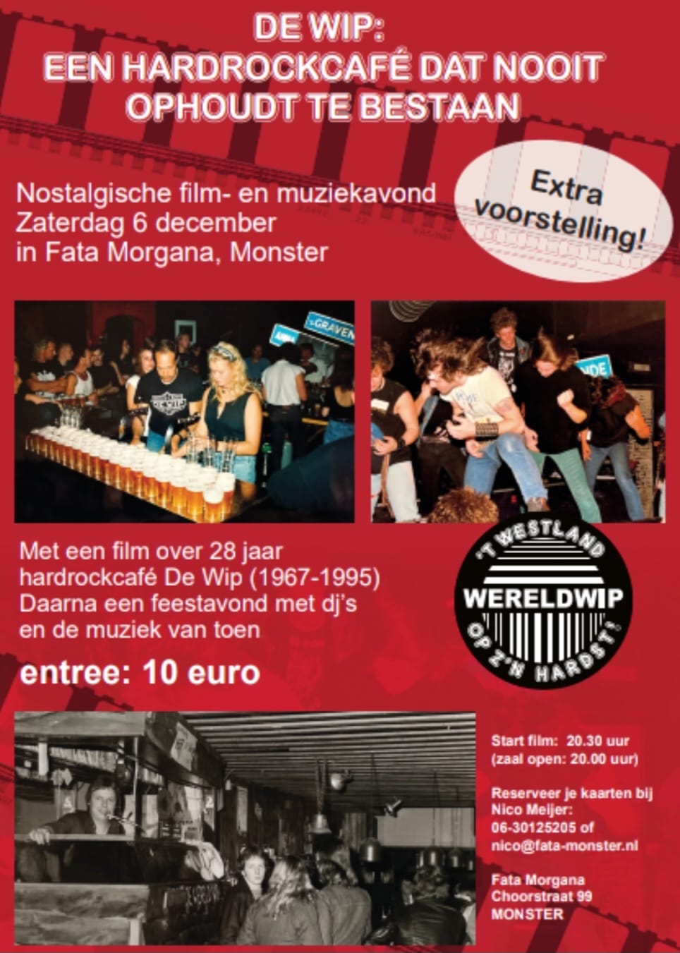 Flyer De Wip - extra voorstelling