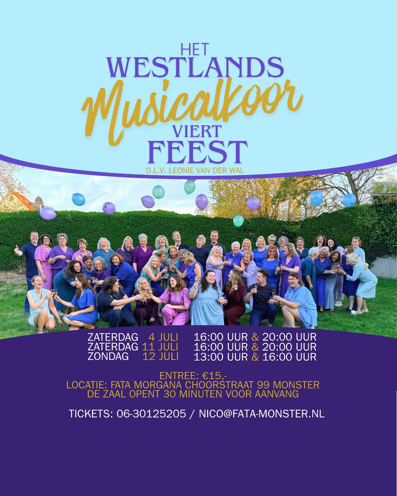 Flyer Musicalkoor
