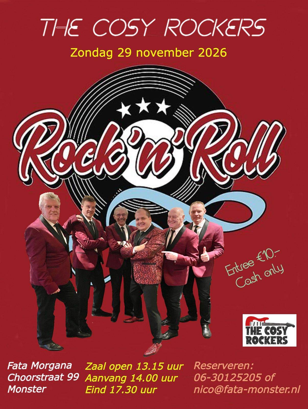 Flyer The Cosy Rockers